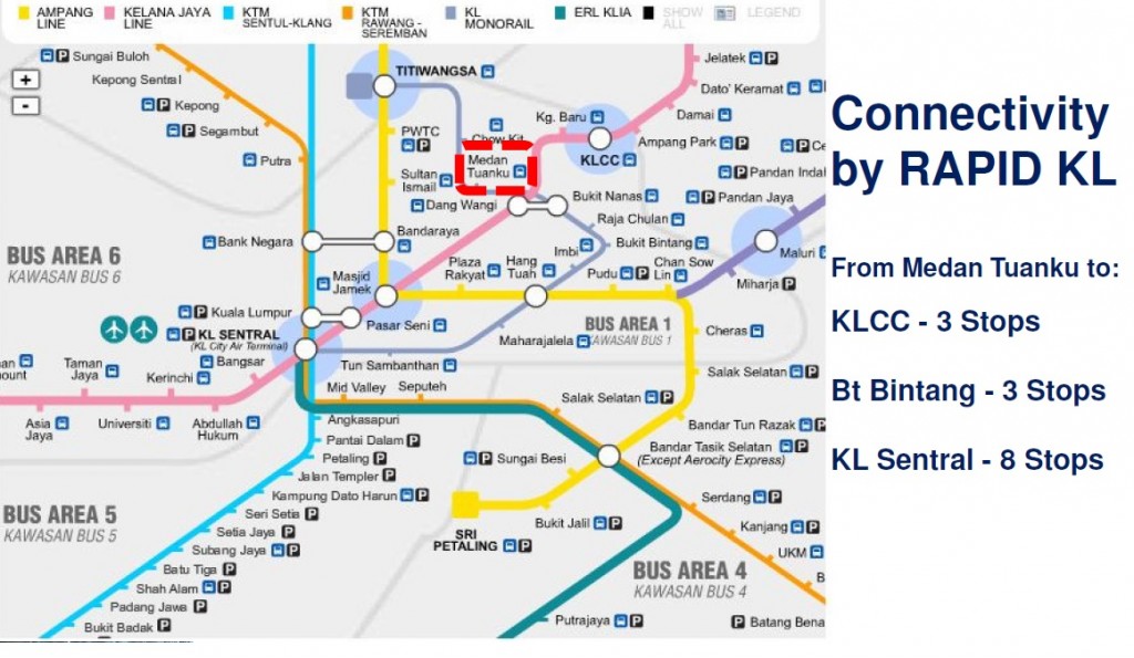 The Colony KL Location
