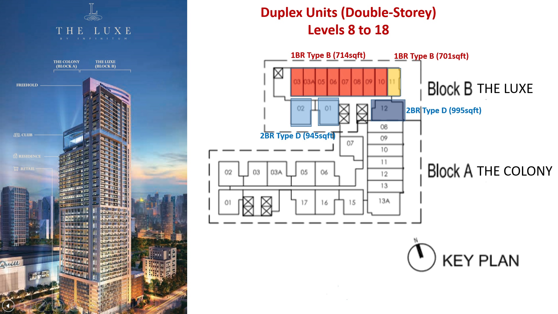 The Luxe KL Site Plan