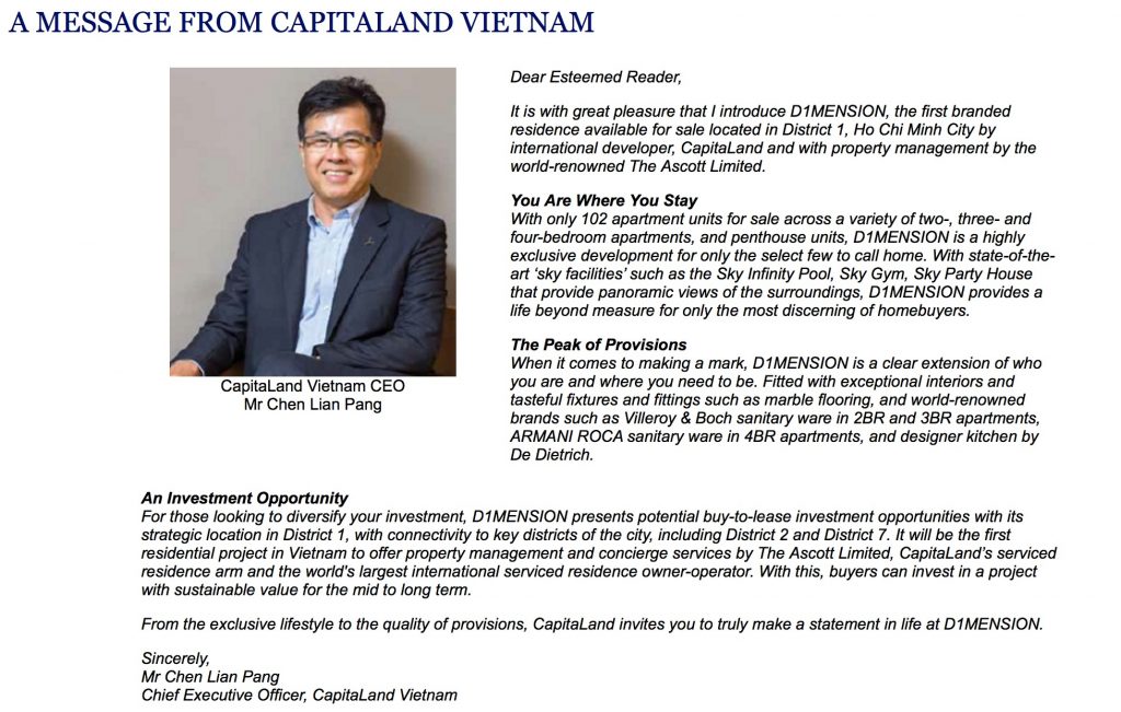 D1MENSION-HCMC- Capitaland-Message