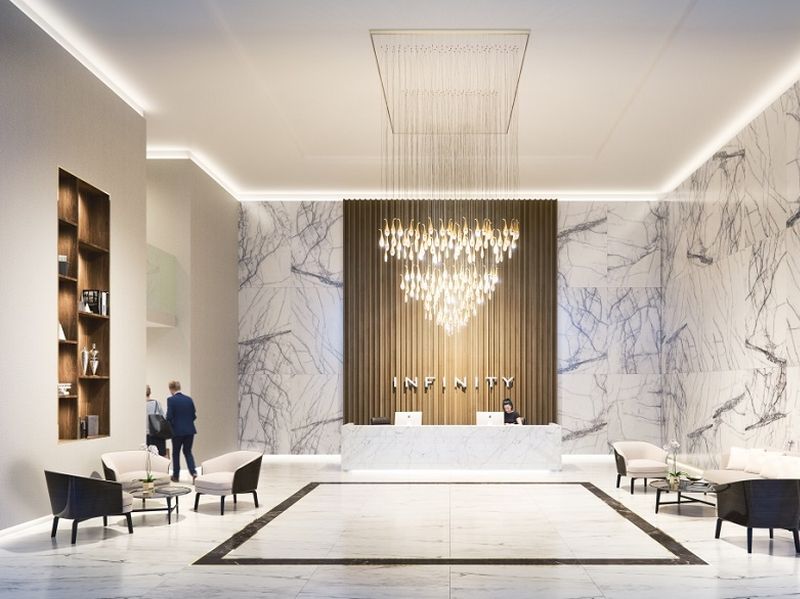 Infinity Waters Liverpool lobby