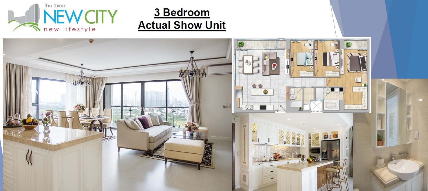 New City Thu Thiem HCMC_3BR Actual Show Unit
