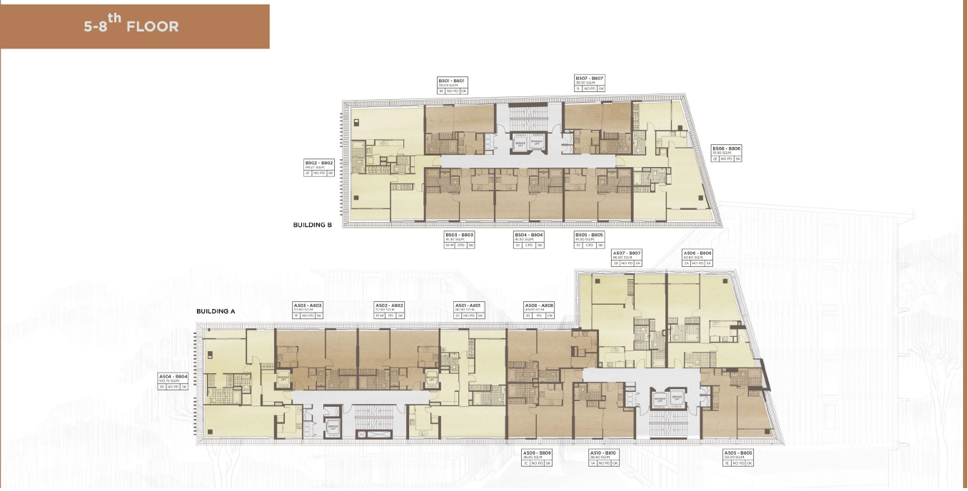 plan de maison t palm