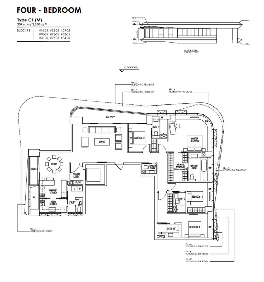 new futurafloor plan 4bedroom c1 iDEAL Property